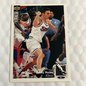 Bobby Hurley Kings Basketball Card (DUKE STAR) 1993-94